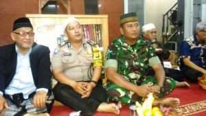 SERMA SARIM, BABINSA KELURAHAN CEMPAKA PUTIH BARAT HADIRI PERINGATAN MAULID NABI DI WILAYAH BINAAN