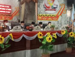 DPRD Lampura Gelar Rapat Paripurna Pembahasan Rancangan Perda Lampura, Tentang Pertanggung Jawaban APBD 2020