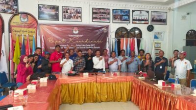 KPU Samosir Gelar Rapat Koordinasi Pencermatan DCT Anggota DPRD