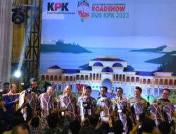 Pembukaan Roadshow Bus KPK 2023 di Hadiri Bupati Nias Barat