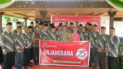 Anjangsana Polres Indragiri Hulu Dalam Rangka Hut  Bhayangkara Ke – 78 Tahun  2024