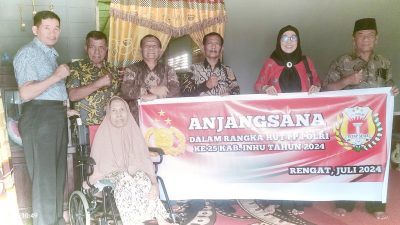 Anjangsana PP Polri Inhu Dalam Rangka Hut PP polri Ke 25 Tahun 2024