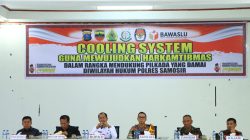 Kapolres Samosir Cooling System untuk Pilkada Damai 2024