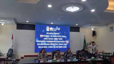 Pjs Bupati Toba Mengajak Para Jurnalis di Kabupaten Toba Untuk Berperan Aktif Dalam Menyukseskan Pilkada Serentak 2024