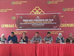 “Jelang Pilkada Serentak 2024” Lapas Lhokseumawe Bersama KIP Gelar Sosialisasi Terkait Hak Pilih WBP