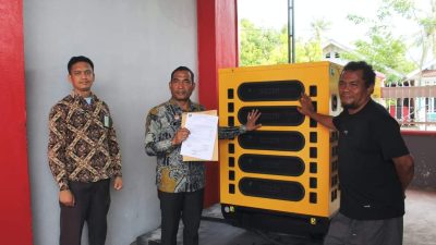 Rutan Sigli Terima Dropping Genset Baru, Layanan Prima untuk WBP