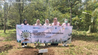 Dikegiatan Communitree 2024 Srikandi PLN IP UBP Banten 2 Labuan Gelar Penanaman 60 Pohon Produktif