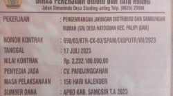 PLSFK-GRACEINDO Apresiasi Langkah Masyarakat Desa Hatoguan Laporkan Dugaan Penyimpangan Proyek ke Kejaksaan Negeri Samosir